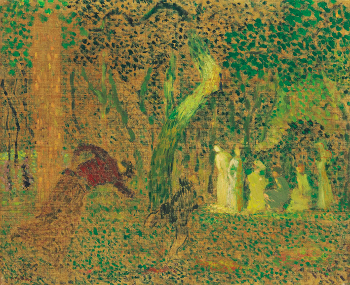 Edouard Vuillard —— SCWNE DE THEATRE